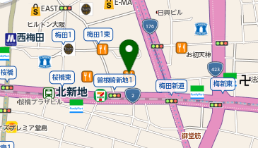 グラシアクリニックの地図画像