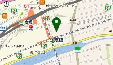 このまちクリニック京橋の地図画像