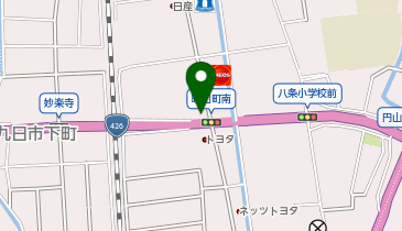 うえだあかちゃんこどもクリニックの地図画像