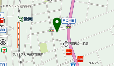 のべおか中央クリニックの地図画像