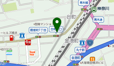 JUN CLINIC 横浜の地図画像