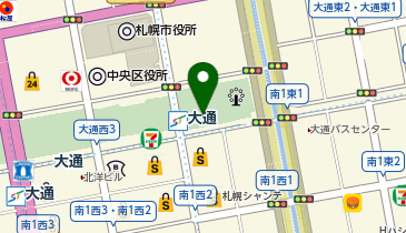 フィラークリニック札幌院の地図画像