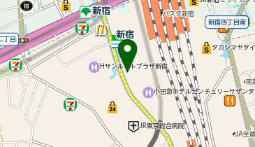 湘南AGAクリニック新宿南口院の地図画像