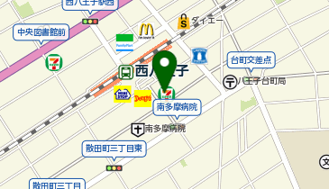 makiスキンケアクリニックの地図画像