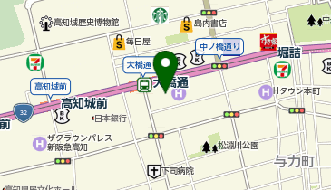 エミナルクリニック高知院の地図画像