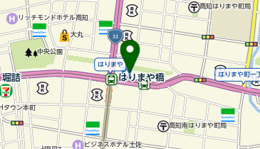 湘南美容クリニック高知院の地図画像