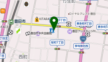 湘南美容クリニック豊田院の地図画像