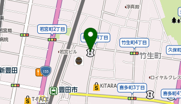 TCB 東京中央美容外科 豊田院の地図画像