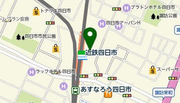 湘南美容クリニック四日市院の地図画像