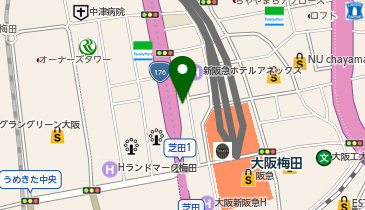 メンズライフクリニック梅田院の地図画像