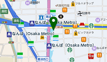 難波クリニックの地図画像
