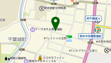 ファーストビューティクリニック熊本上通院の地図画像