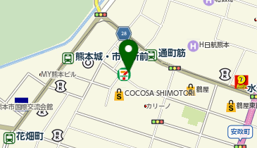 エミナルクリニック熊本院の地図画像