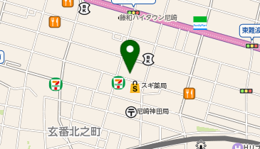 はやさか内科クリニックの地図画像