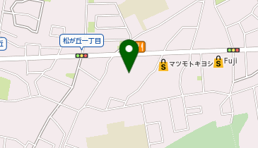 松が丘皮フ科の地図画像