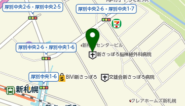 さとこ皮膚科・美容クリニックの地図画像