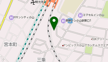 みおメンタルクリニック小山駅東口の地図画像