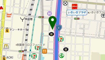 睡眠プライマリケアクリニック秋葉原の地図画像