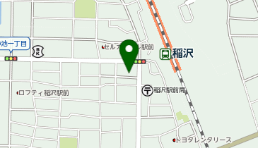 いなざわ駅前内科クリニックの地図画像