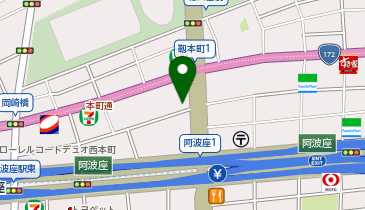 西本町内科 糖尿病・甲状腺クリニックの地図画像