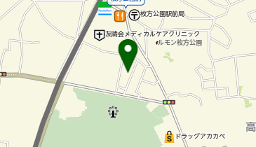 ひらかたスイミー内科クリニックの地図画像