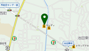 いなだ整形痛みのクリニックの地図画像