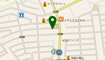 光の森こどもクリニックの地図画像