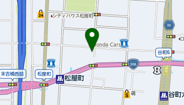 大阪谷町よりおか内科・内視鏡クリニックの地図画像