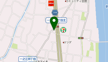 一之江整形外科の地図画像