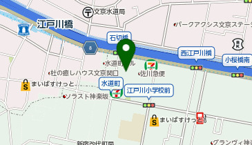 江戸川橋駅前内科・甲状腺クリニックの地図画像