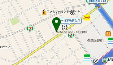 初台整形外科クリニックの地図画像