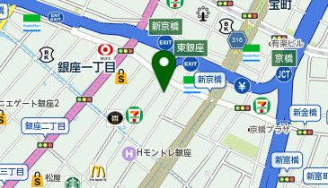 銀座クリニックの地図画像