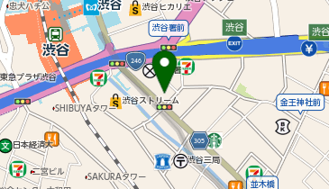 デジタルクリニック渋谷院の地図画像