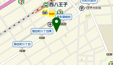 にじいろこどもとみんなのクリニックの地図画像