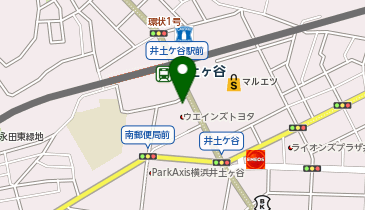 井土ヶ谷整形外科リハビリクリニックの地図画像