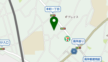 牛腸内科クリニックの地図画像