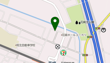 はなさき診療所の地図画像