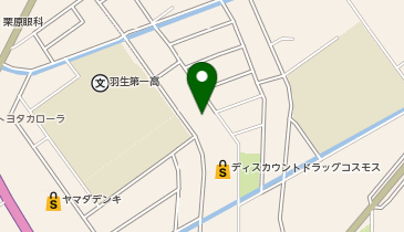 いのうえ内科・呼吸器内科クリニックの地図画像