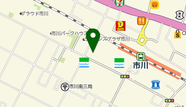 アクアキッズクリニック市川院の地図画像