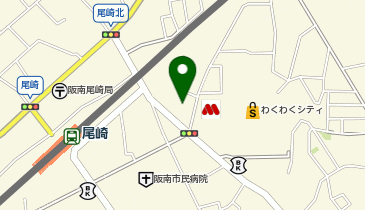 阪南むらい眼科の地図画像