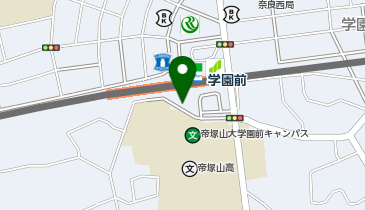 大阪ブレストクリニック 学園前の地図画像