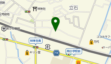 明石なないろキッズクリニックの地図画像