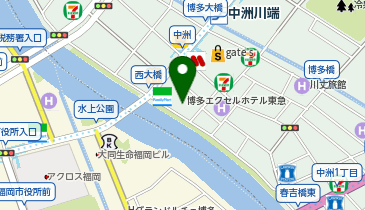 アメリ クリニック 福岡の地図画像
