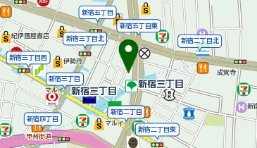 新宿メンタルケアクリニックの地図画像