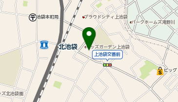 池袋ながとも耳鼻咽喉科の地図画像