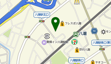 八潮駅前眼科の地図画像