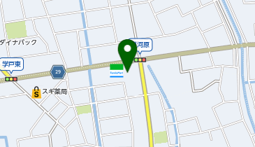 はらた耳鼻咽喉科・呼吸器内科の地図画像