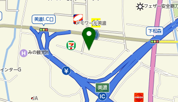 美濃整形外科の地図画像