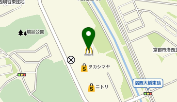 洛西 西京都クリニックの地図画像