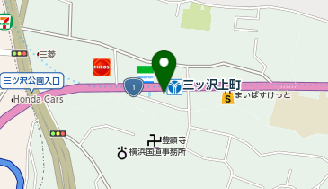 心臓クリニック横浜三ツ沢の地図画像